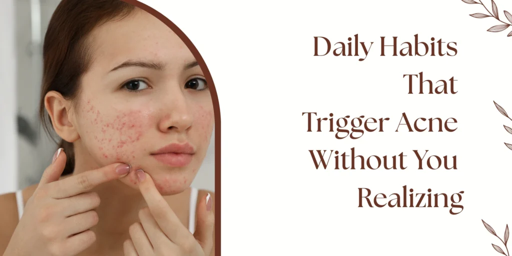 Trigger Acne Without You Realizing