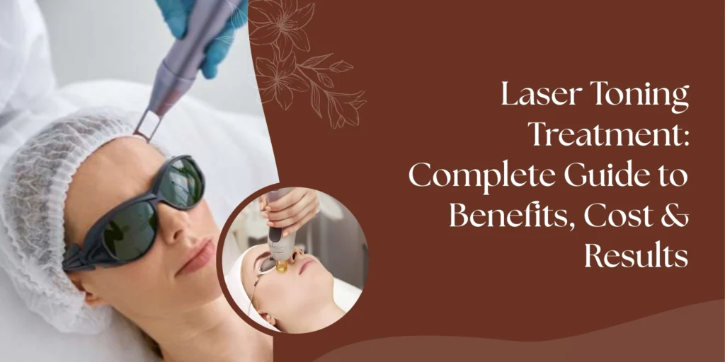 Laser toning treatment skin improvement