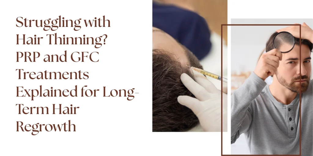 PRP vs GFC hair treatment comparison