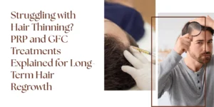PRP vs GFC hair treatment comparison