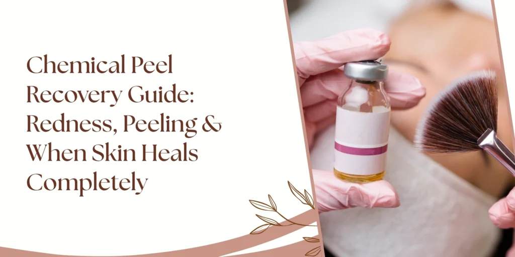chemical peel recovery stages